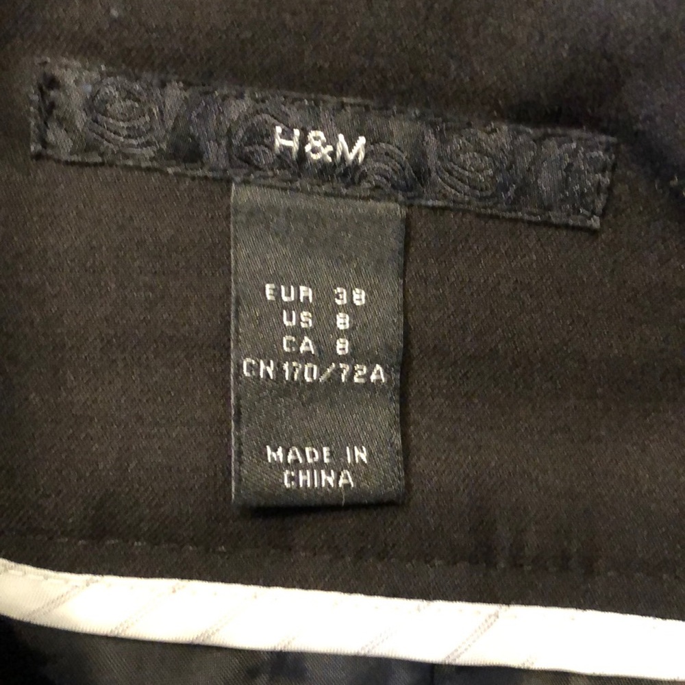 H&M Black Pencil Skirt - 8 - Picture 6 of 8